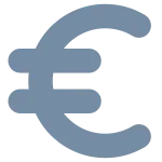 Euro SVG Icon